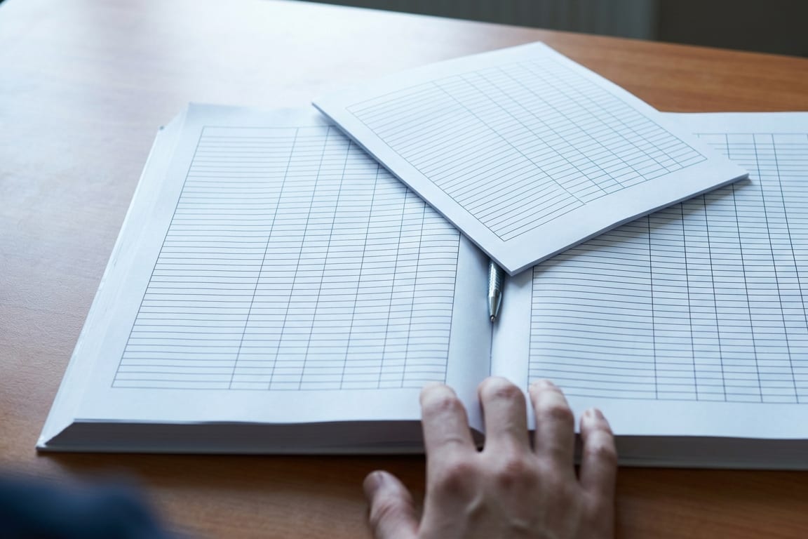 Two thick test reports lying open side by side for comparison